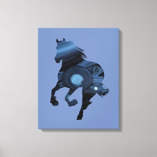 Blaue Leinwand (Vorderseite)