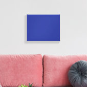 Blaue Leinwand-Wandkunst | Moderne minimalistische Leinwanddruck (Insitu (Wohnzimmer))