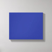 Blaue Leinwand-Wandkunst | Moderne minimalistische Leinwanddruck (Vorderseite)