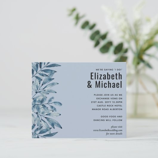 BLAUE LEITUNG (Stehend Vorderseite)