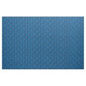 Blaue Leoparden Druckmuster Stoff (Yard (91,4 cm))