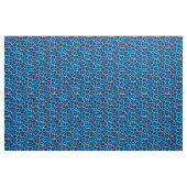Blaue Leoparden Druckmuster Stoff (Fat Quarter (45,7 x 55,9 cm))