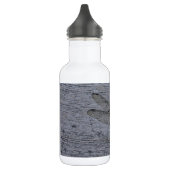 Blaue Libelle Edelstahlflasche (Links)