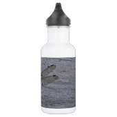 Blaue Libelle Edelstahlflasche (Rechts)