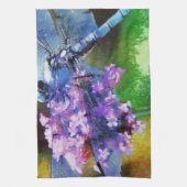 Blaue Libelle Geschirrtuch (Vertikal)