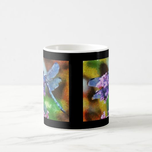 Blaue Libelle Kaffeetasse (Mittel)