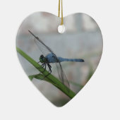 Blaue Libelle Keramikornament (Rechts)