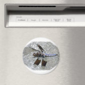 Blaue Libelle Magnet (In Situ (Geschirrspüler))