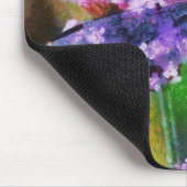 Blaue Libelle Mousepad (Ecke)