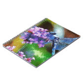 Blaue Libelle Notizblock (Linke Seite)