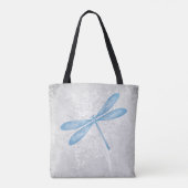 Blaue Libelle Personalisiert Tote Bag Tasche (Rückseite)
