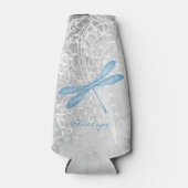 Blaue Libelle Personalisierte Flasche Cooler Flaschenkühler (Vorderseite)