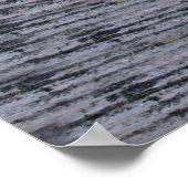 Blaue Libelle Poster (Ecke)