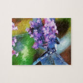 Blaue Libelle Puzzle (Horizontal)