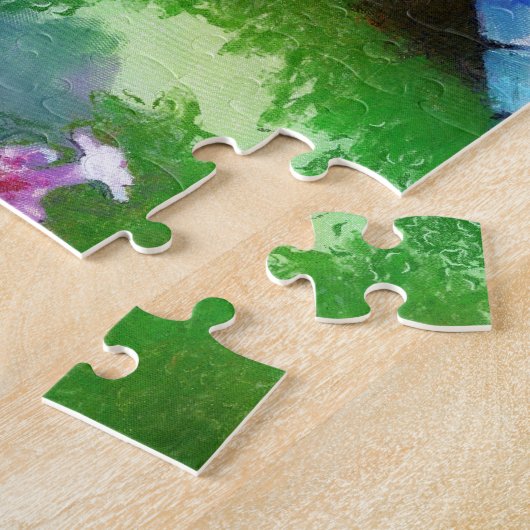 Blaue Libelle Puzzle (Seite)