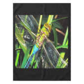 Blaue Libelle schimmernde Wings Painting Tischdecke (Vorderseite)