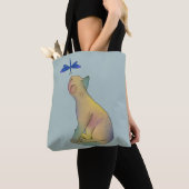 Blaue Libelle Tasche (Von Nahem)