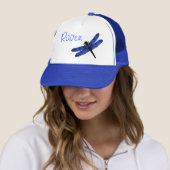 Blaue Libelle Truckerkappe (Beispiel)
