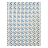 Blaue Libelle und Blume Tischdecke (Vorderseite)