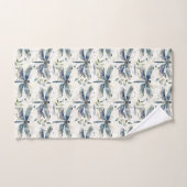 Blaue Libellen Badhandtuch Set (Handtuch)