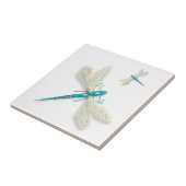 Blaue Libellen Fliese (Seite)