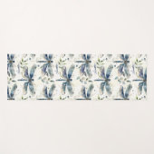 Blaue Libellen Yogamatte (Vorderseite (Horizontal))