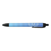 Blaue Lichter Kugelschreiber (Unterseite)