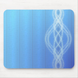 Blaue Lichter Mousepad