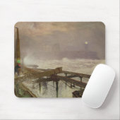 Blaue Lichter, Teignemouth Pier - Beleuchten der Mousepad (Mit Mouse)