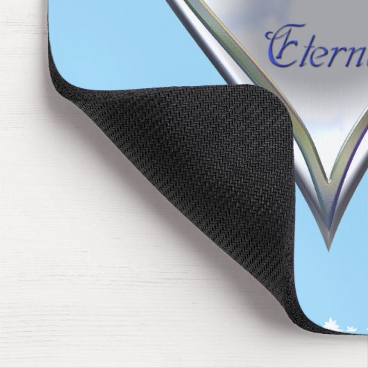 Blaue Liebe Eternal Mouse Pad Mousepad (Ecke)