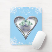 Blaue Liebe Eternal Mouse Pad Mousepad (Mit Mouse)