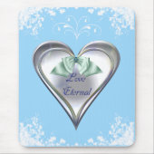 Blaue Liebe Eternal Mouse Pad Mousepad (Vorne)