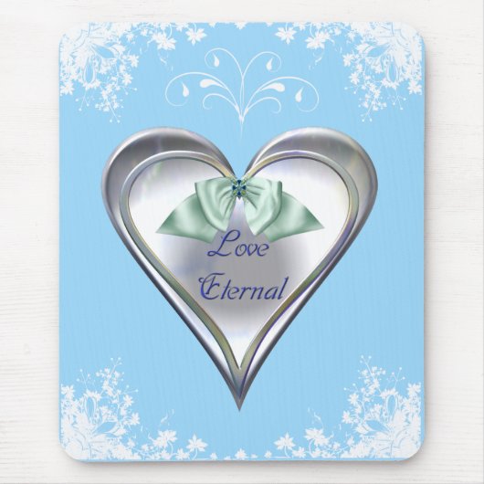 Blaue Liebe Eternal Mouse Pad Mousepad (Vorne)