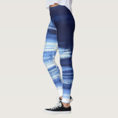 Blaue Liebe Leggings (Links)