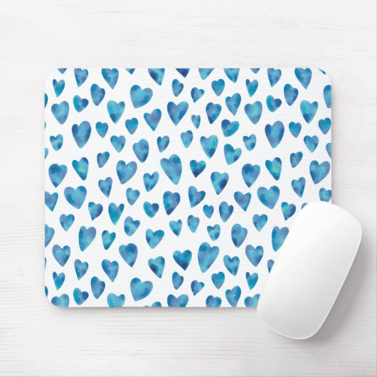 Blaue Liebe Mousepad (Mit Mouse)