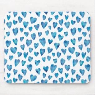Blaue Liebe Mousepad