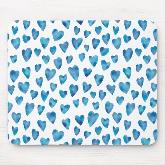 Blaue Liebe Mousepad (Vorne)