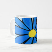 Blaue Liebe Personalisiert Blaue Tasse (Vorderseite Links)