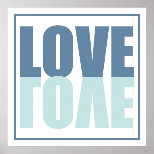Blaue Liebe Poster (Vorne)