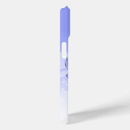 Blaue Lila Anemone-Blume Case-Mate iPhone Hülle (Rückseite / Rechts)