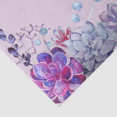 Blaue lila Aquarellbilder Seidenpapier (Ausschnitt)