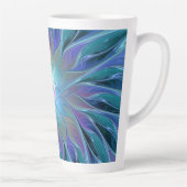 Blaue Lila Blume Traumstrecke Airolo - Fraktal Milchtasse (Rechts)