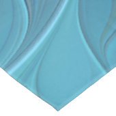 Blaue Lila Blume Traumstrecke Airolo - Fraktal Tischdecke (Schrägansicht)