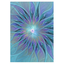 Blaue Lila Blume Traumstrecke Airolo - Fraktal