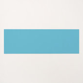 Blaue Lila Blume Traumstrecke Airolo - Fraktal Yogamatte (Rückseite (Horizontal))