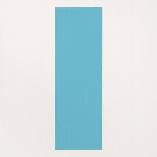 Blaue Lila Blume Traumstrecke Airolo - Fraktal Yogamatte (Rückseite)