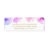 Blaue Lila Flora (Vorne)