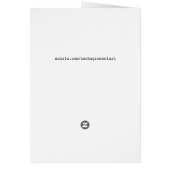 Blaue lila gotische Aquarellkunst Rose (Hinten)