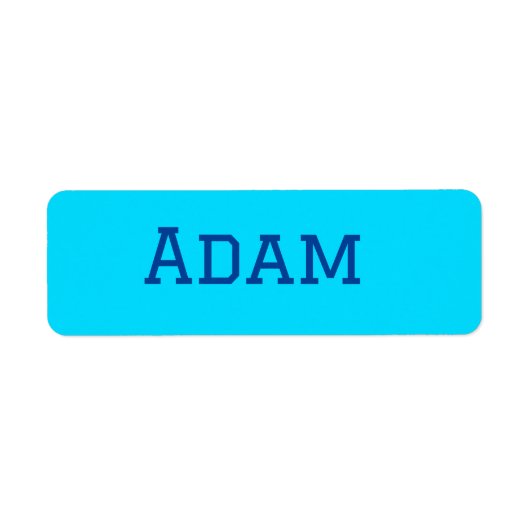 Blaue lila Hinzufügen von Namenstexten zur Schulme (Vorne)