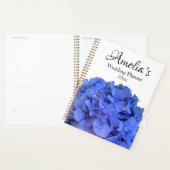 Blaue lila Hydrangeas-Blütenblumen für sie Planer (Anzeige)